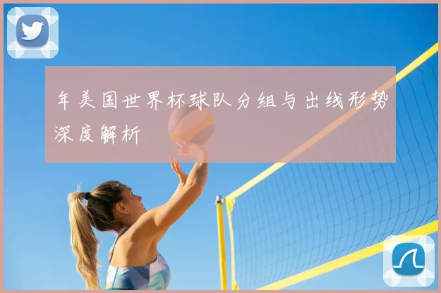 年美国世界杯球队分组与出线形势深度解析